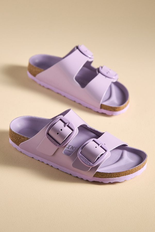 Slide View: 2: Birkenstock Arizona Big Buckle High Shine Sandals