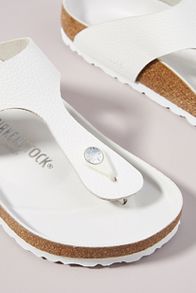 Slide View: 3: Birkenstock Gizeh Big Buckle Smooth Leather Sandals