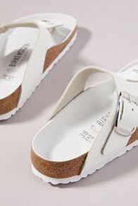 Slide View: 4: Birkenstock Gizeh Big Buckle Smooth Leather Sandals