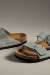 Thumbnail View 3: Birkenstock Arizona Suede Soft Footbed Sandals