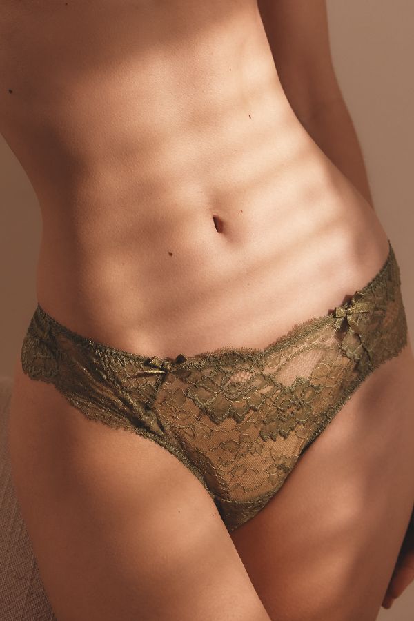 Slide View: 2: Journelle Isabel Lace Bikini Briefs