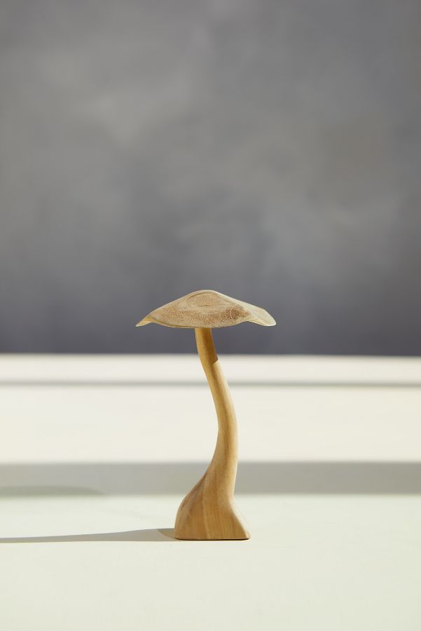 Slide View: 1: Teak Mushroom, Extra Small