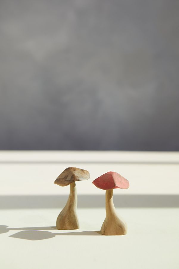 Slide View: 2: Teak Mushroom, Mini