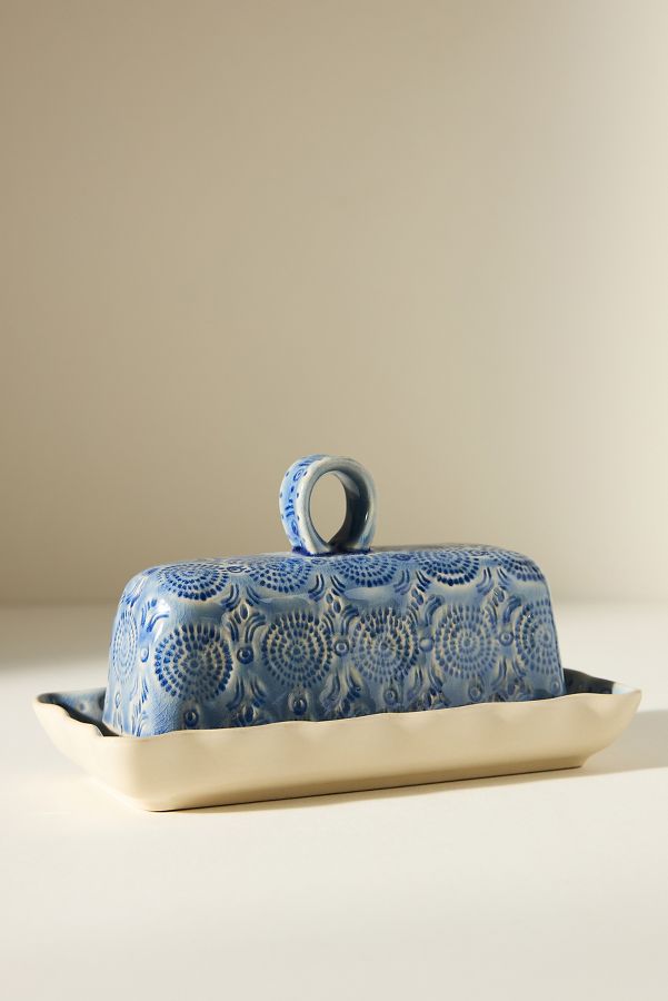 Slide View: 1: Old Havana Butter Dish