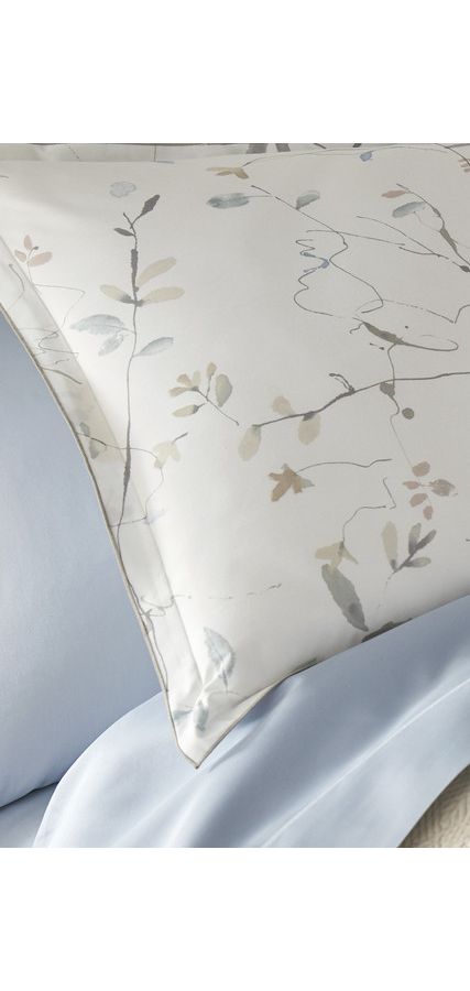 Slide View: 4: Peacock Alley Avery Percale Duvet Cover