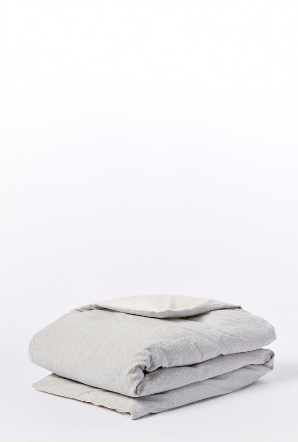 Slide View: 2: Coyuchi Toro Canyon Organic Duvet Cover