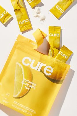 Cure Hydration Lemon Electrolyte Drink Mix