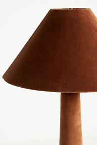 Slide View: 2: Lulu Velvet Floor Lamp