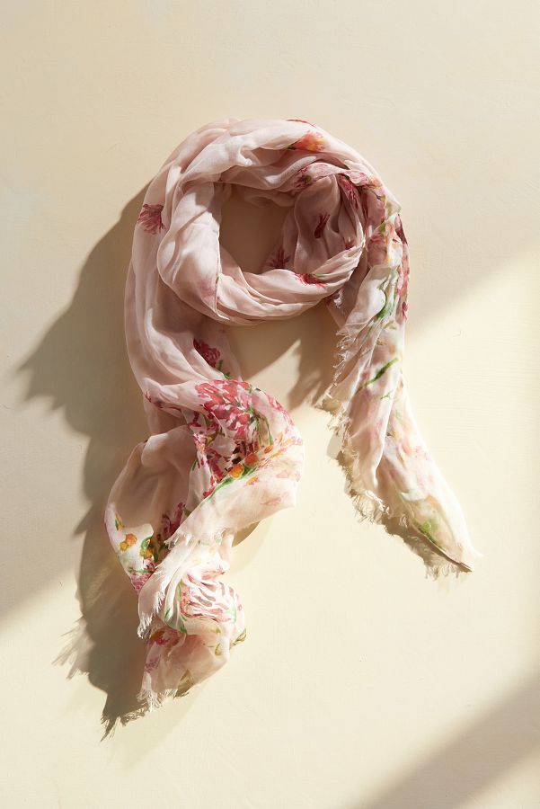 Slide View: 1: Aspen Wildflowers Scarf