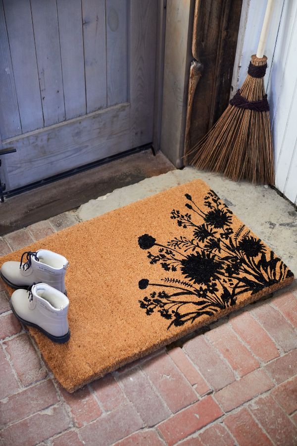 Slide View: 3: Wildflower Coir Doormat