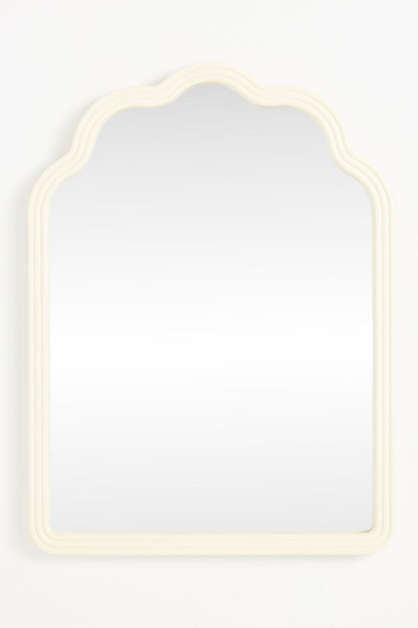 Slide View: 1: Clara Wooden Mirror