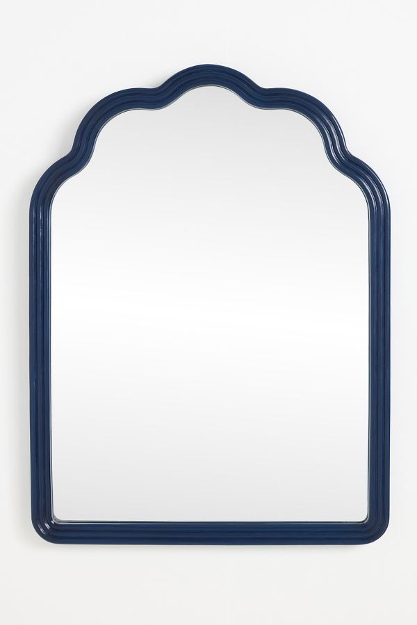 Slide View: 2: Clara Wooden Mirror