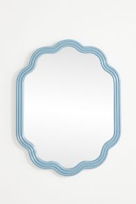 Slide View: 1: Clara Wooden Mirror