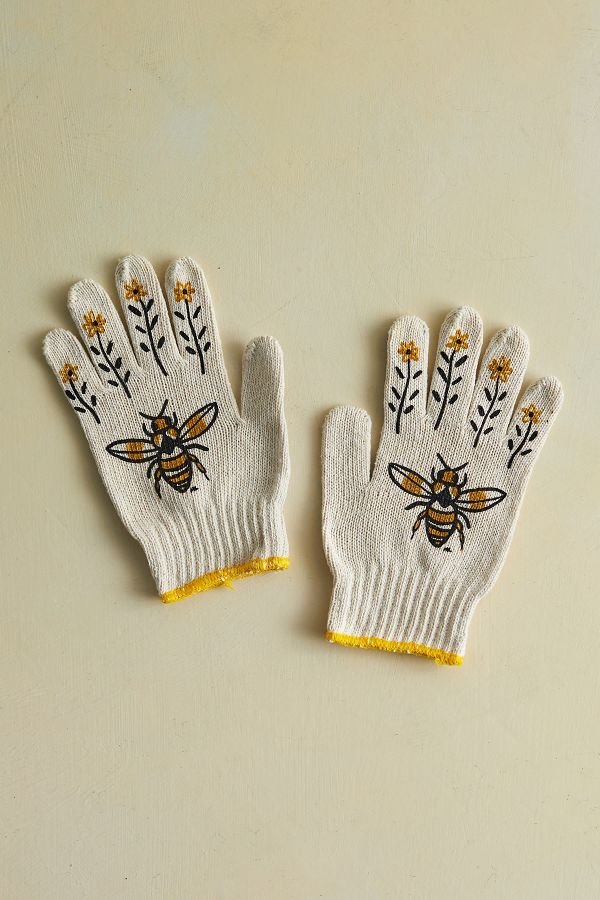 Slide View: 2: Bee Garden Gloves