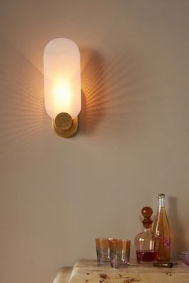 Alabaster Sconce Wall Light