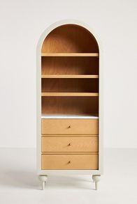 Slide View: 2: The Fern Marble Top Bookcase