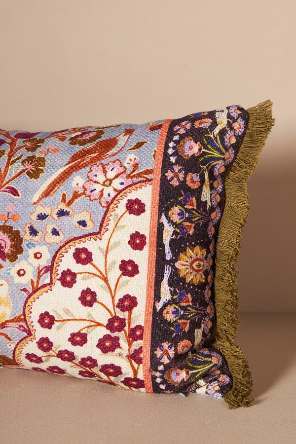 Slide View: 3: Pippa Cotton Printed Pillow