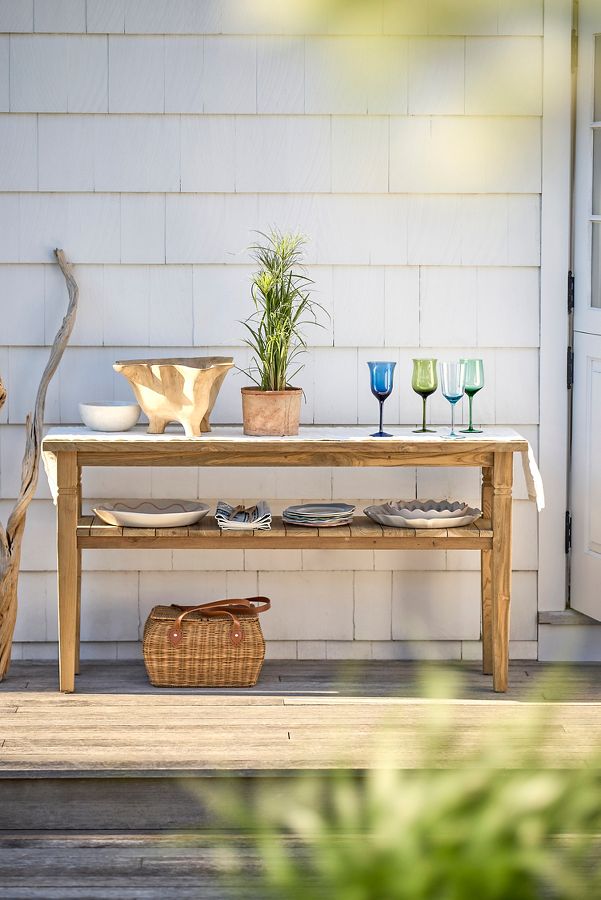 Slide View: 4: Assorted Glass Goblets, Set of 6 Blue + Green