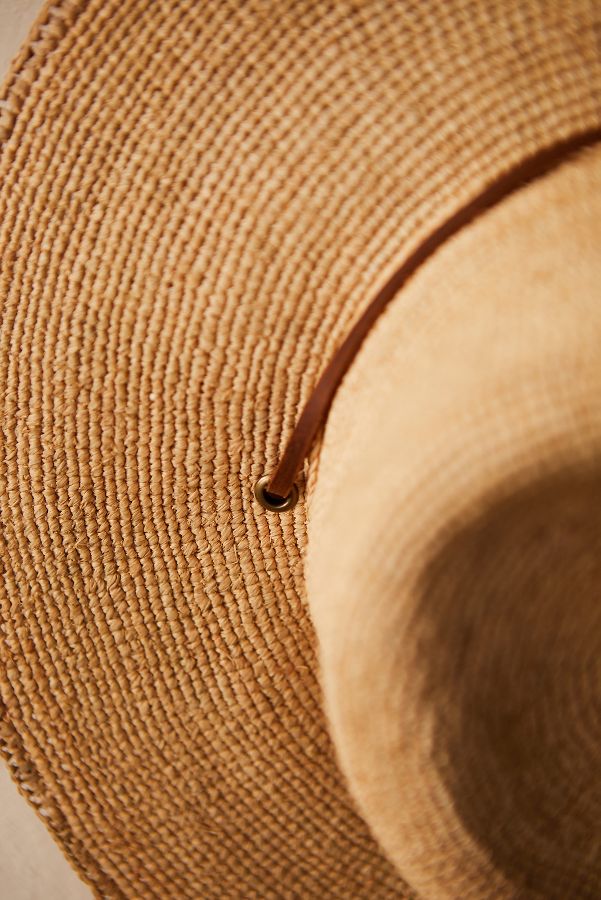 Slide View: 2: Raffia Sun Hat