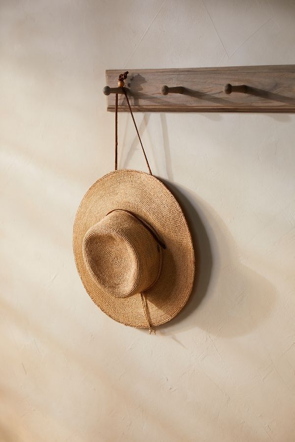 Slide View: 1: Raffia Sun Hat