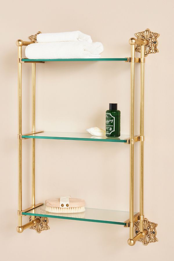 Slide View: 1: Primrose Bath Shelf