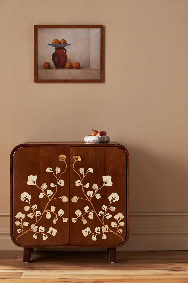 Slide View: 1: Toulouse Inlay Entryway Cabinet