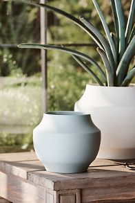 Slide View: 2: Ceramic Nia Planter, 4"