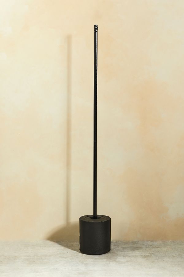 Slide View: 4: Outdoor Light Strand Pole with Tank