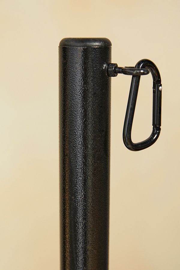 Slide View: 2: Outdoor Light Strand Pole with Tank