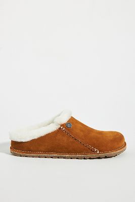 Birkenstock Zermatt Premium Suede Shearling Clogs