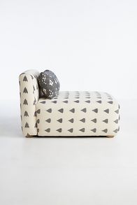 Slide View: 5: Woven Ikat Kori Armless Chair