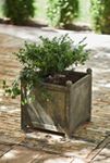 Thumbnail View 1: Square Galvanized Planter, 18"