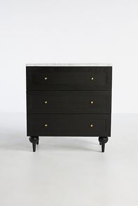 Slide View: 1: Fern Three-Drawer Dresser