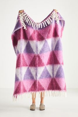 Cozy Cocoon Fringed Throw Blanket