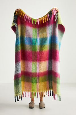 Cozy Cocoon Fringed Throw Blanket