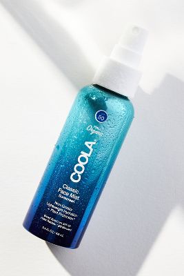 COOLA Classic Organic Sunscreen Face Mist SPF 50