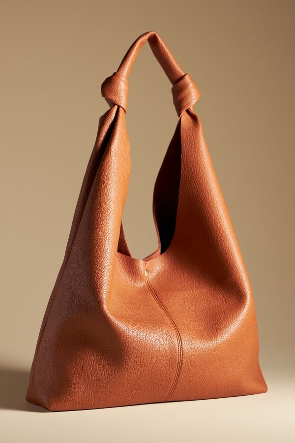 Slide View: 1: The Love Knot Slouchy Bag