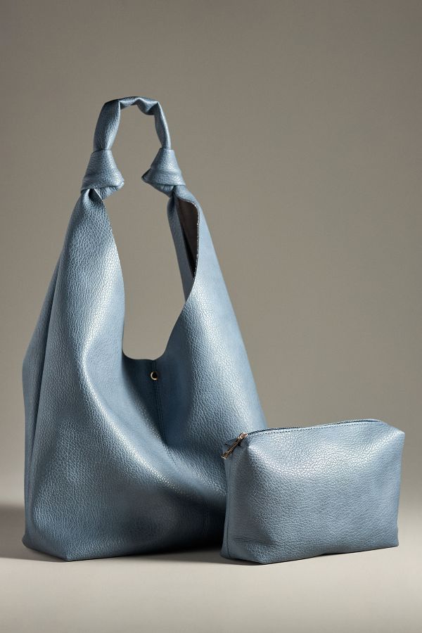 Slide View: 3: The Love Knot Slouchy Bag