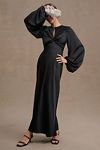 Thumbnail View 1: Significant Other Demi Backless Long-Sleeve Column Gown