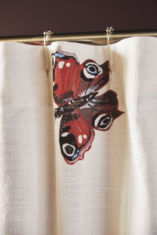 Slide View: 3: Nathalie Lete Organic Cotton Shower Curtain