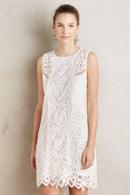 lace shift dress