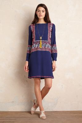 embroidered tunic dress uk