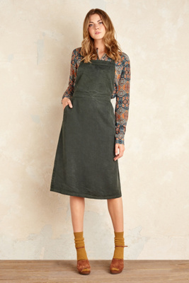 green pinafore