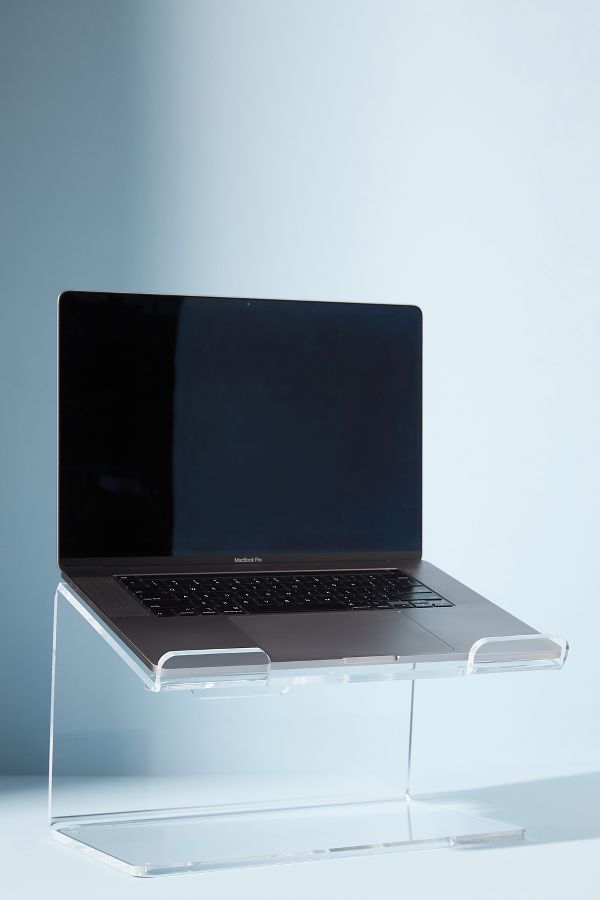 Slide View: 2: Acrylic Laptop Riser