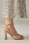 Thumbnail View 1: Maeve Puffy Square-Toe Ankle-Strap Heels