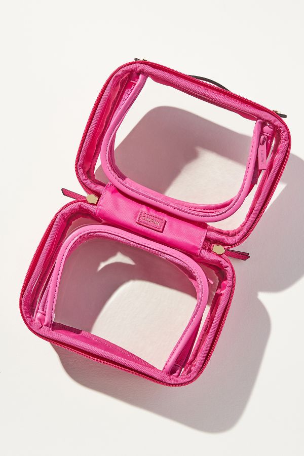 Slide View: 1: CALPAK Mini Clear Cosmetics Case