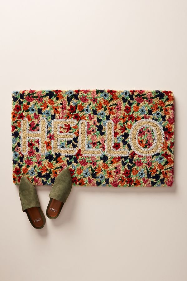 Slide View: 1: Seasonal Greetings Doormat