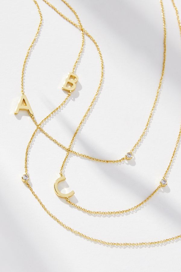 Slide View: 2: Uncommon James Personalized Touch Monogram Necklace