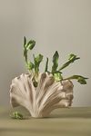 Thumbnail View 1: Ginkgo Cream Ceramic Vase