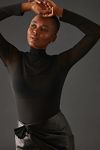 Thumbnail View 3: By Anthropologie Mesh Turtleneck Top